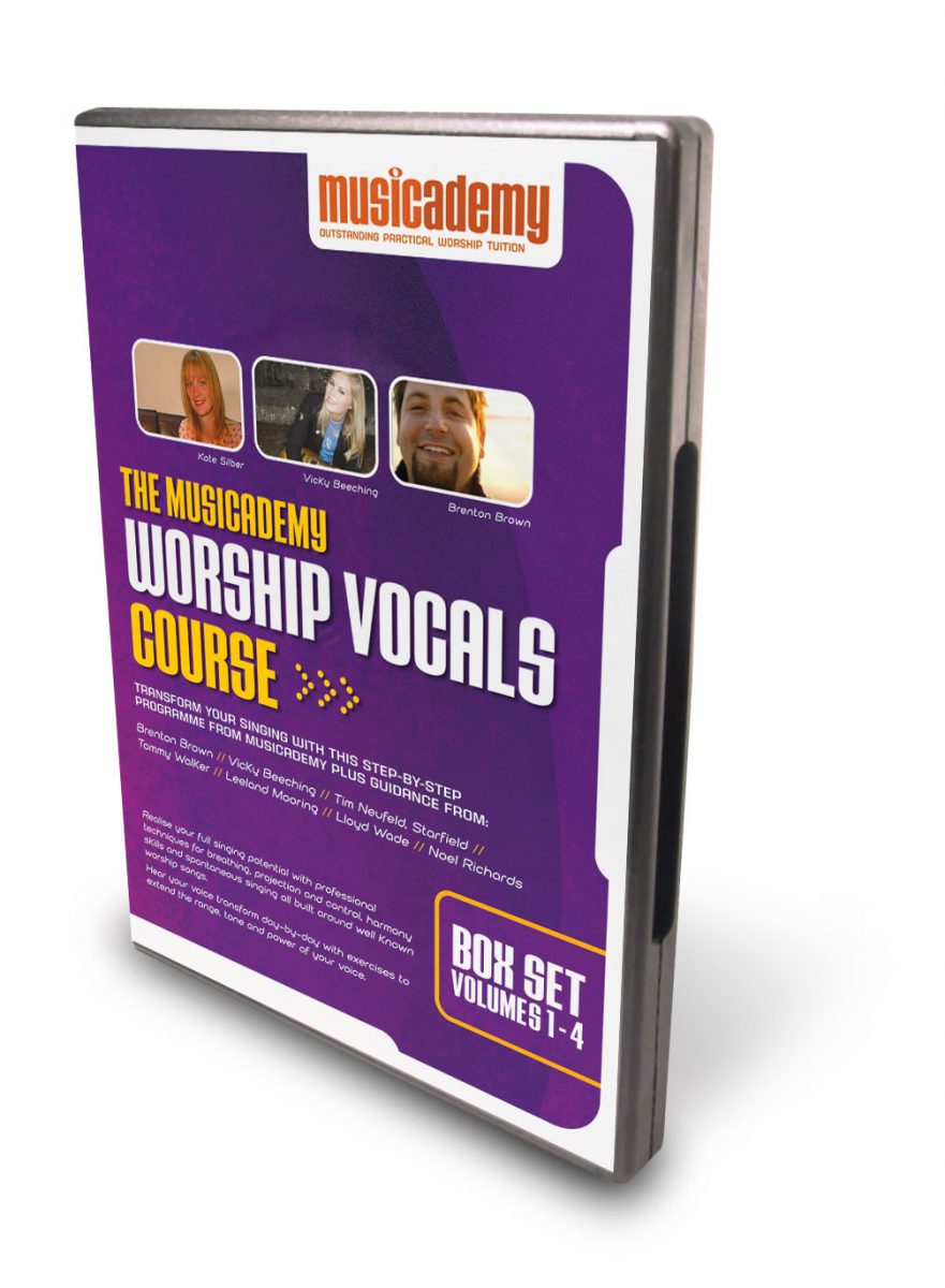 Worship Vocals Course now available as 13 online downloads. Save 20%