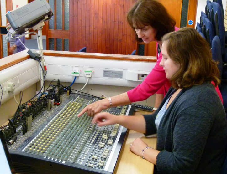 Women and technology in church. Why is this such a rare concept?