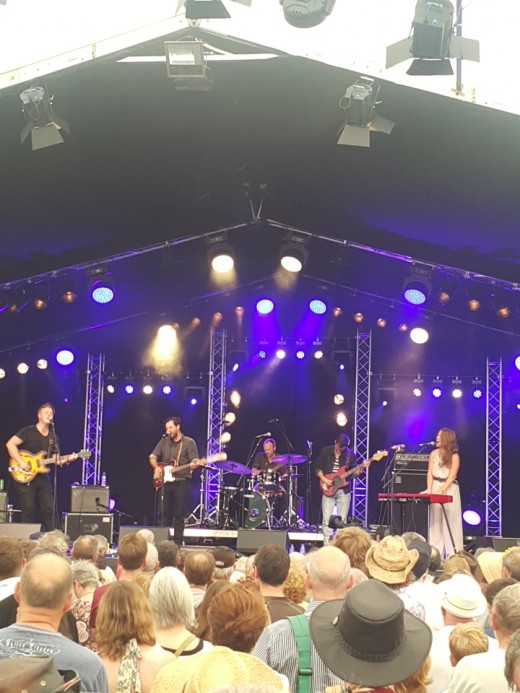 The Lone Bellow - one of a number of Americana/Alt Country acts over the weekend