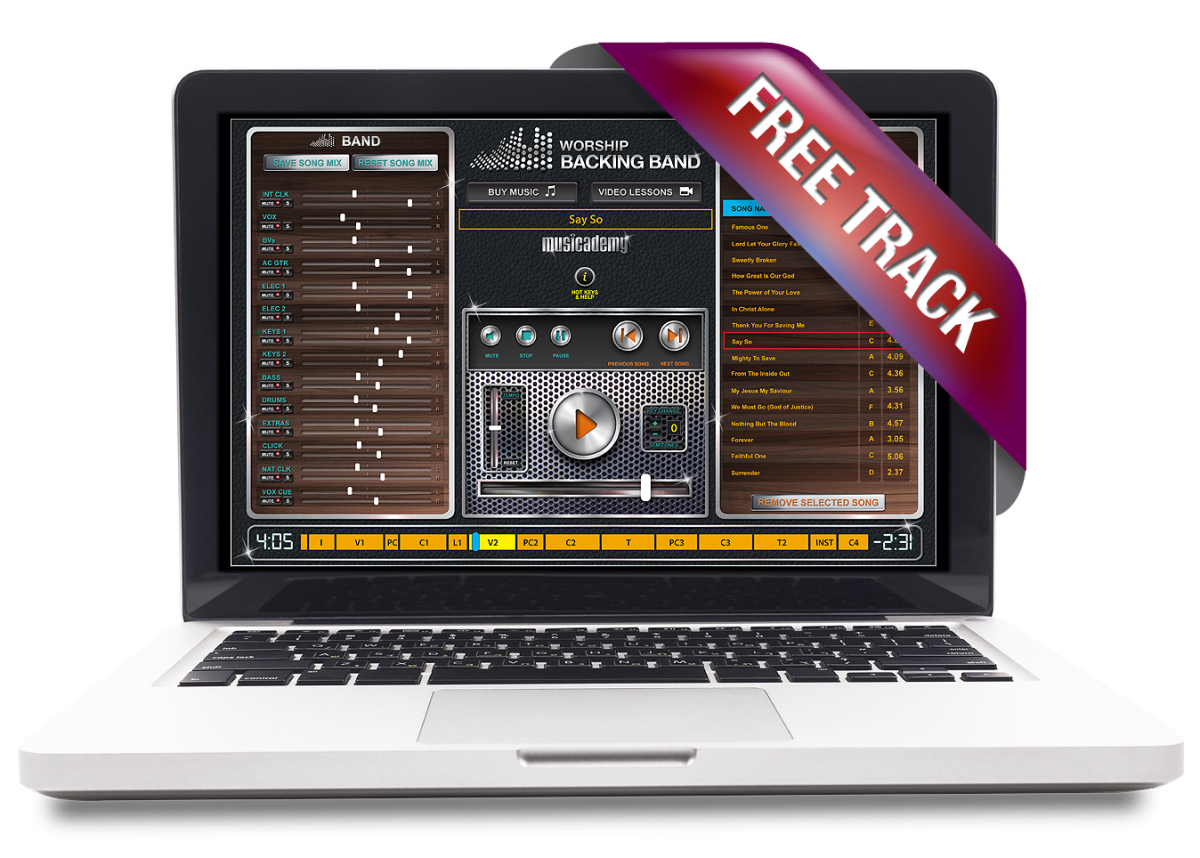 Have you used the free backing tracks? We need to know!