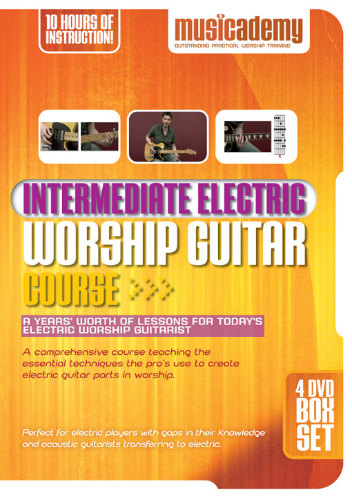 The Intermediate Electric Worship Guitar DVDs